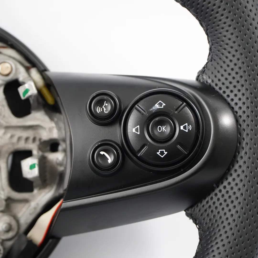 Mini Cooper F54 F55 F56 F60 NEW Black Leather Sport Steering Wheel Multifunction - SKU 6996047-4 - Part number  6996047