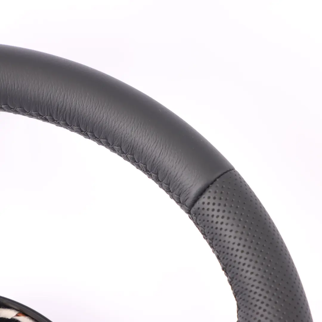 Mini Cooper F56 NEW Black Sport Leather 3 Spoke Steering Wheel Multifunction - SKU 6996047-6 - Part number 6996047