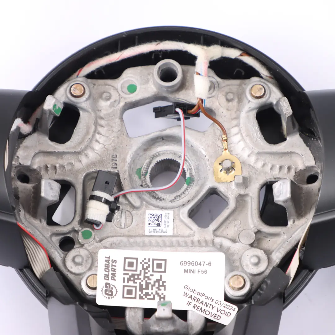 NEU Schwarz Sport Leder 3 Speichen Lenkrad Multifunktion für Mini Cooper F56 mit Teilenummer 6996047 Mini Cooper F56 NEU Schwarz Sport Leder 3 Speichen Lenkrad Multifunktion - SKU 6996047-6 - Teilenummer 6996047