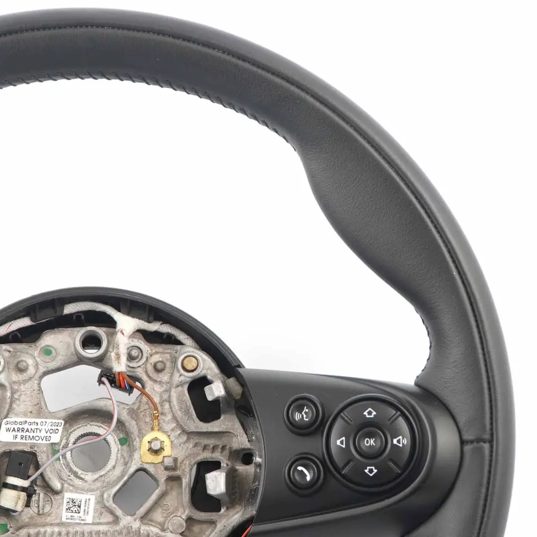 Pelle 3 razze Volante Multifunzione per Mini Cooper F54 F55 F56 F60 Sport in con numero di parte 6996047 Mini Cooper F54 F55 F56 F60 Sport in Pelle 3 razze Volante Multifunzione - SKU 6996047 - Numero di parte 6996047