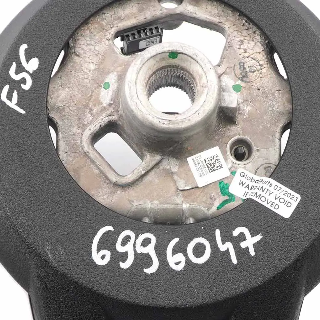 Leather 3 Spoke Steering Wheel Multifunction to Mini Cooper F54 F55 F56 F60 Sport with Part number 6996047 Mini Cooper F54 F55 F56 F60 Sport Leather 3 Spoke Steering Wheel Multifunction - SKU 6996047 - Part number 6996047