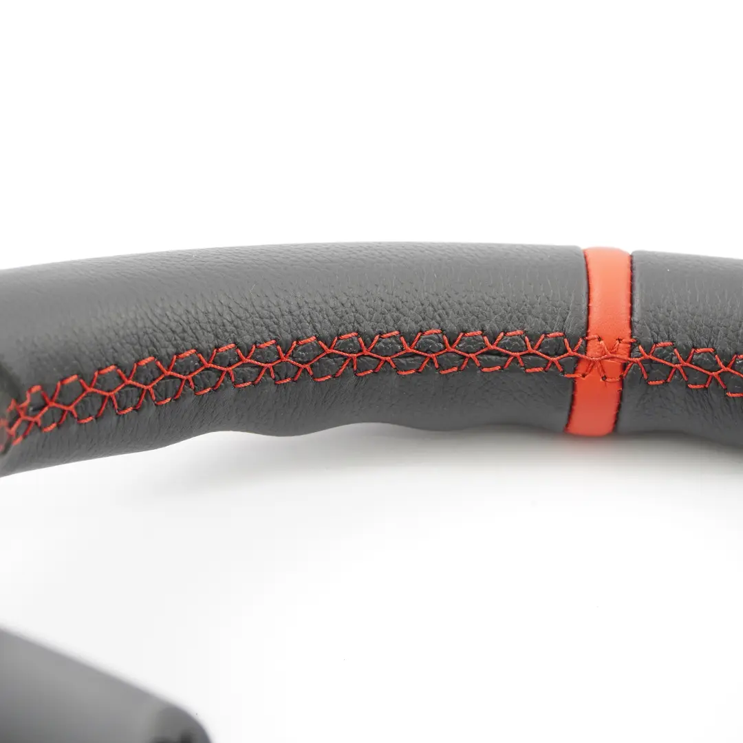 NUEVO Volante deportivo de cuero negro Alcantara para Mini Cooper S JCW F55 F56 F60 con número de pieza 6996048 Mini Cooper S JCW F55 F56 F60 NUEVO Volante deportivo de cuero negro Alcantara - SKU 6996048-1 - Número de pieza 6996048