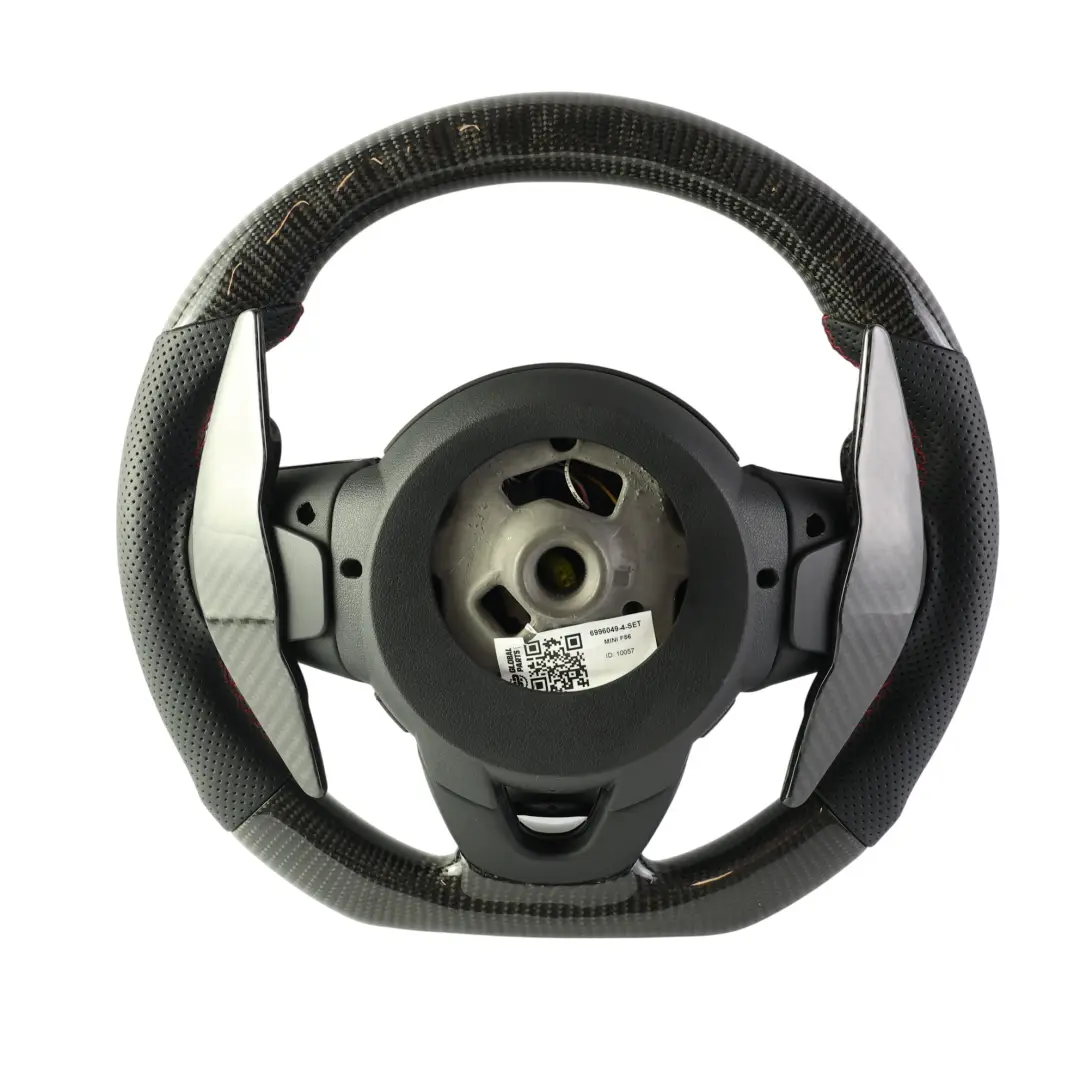 Mini Cooper S JCW F56 Lenkrad Leder Carbon Flach LED Schaltwippen - SKU 6996049-4-SET - Teilenummer 6996049