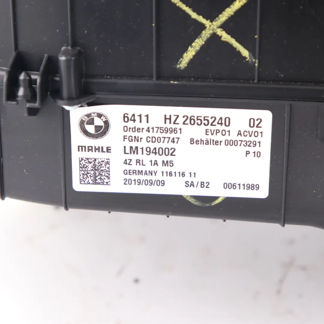 Heater Matrix BMW F90 M5 G11 G30 Air Conditioning Unit Housing Diesel 2655240 to with Part number 6997685 Heater Matrix BMW F90 M5 G11 G30 Air Conditioning Unit Housing Diesel 2655240 - SKU 6997685 - Part number 6997685