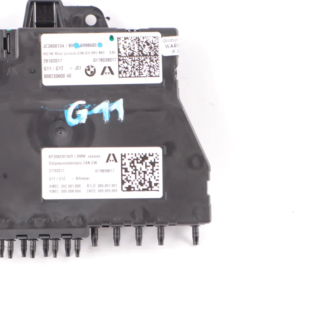 Module BMW G11 G30 G31 CAN Massage Seat Mat Unit Front Right O/S to Seat with Part number 6998600 Seat Module BMW G11 G30 G31 CAN Massage Seat Mat Unit Front Right O/S - SKU 6998600 - Part number 6998600