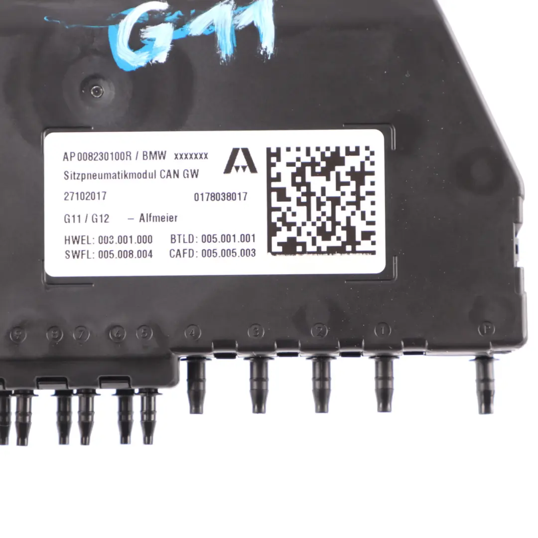 Module BMW G11 G30 G31 CAN Massage Seat Mat Unit Front Right O/S to Seat with Part number 6998600 Seat Module BMW G11 G30 G31 CAN Massage Seat Mat Unit Front Right O/S - SKU 6998600 - Part number 6998600