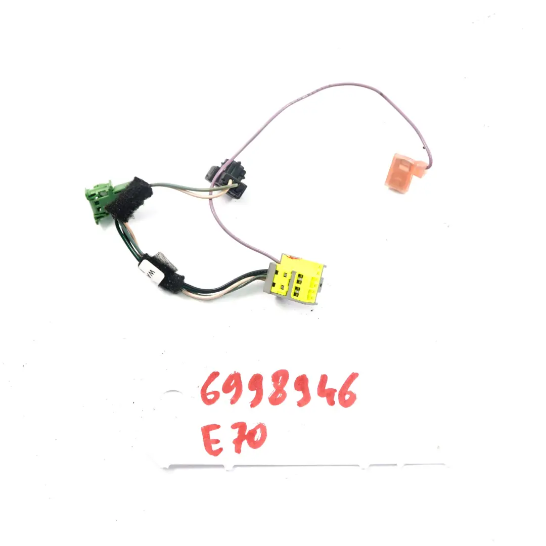 Cavo Aria Bag Cablaggio Spina Unit? Controllo per Volante BMW X5 E53 E70 X6 E71 con numero di parte 6998946 Volante BMW X5 E53 E70 X6 E71 Cavo Aria Bag Cablaggio Spina Unit? Controllo - SKU 6998946 - Numero di parte 6998946