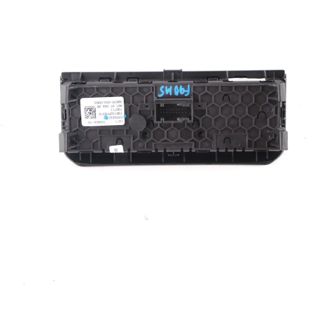 BMW F90 M5 G30 Switch Panel Air Conditioning A/C Control Rear Panel - SKU 6999432 - Part number 6999432