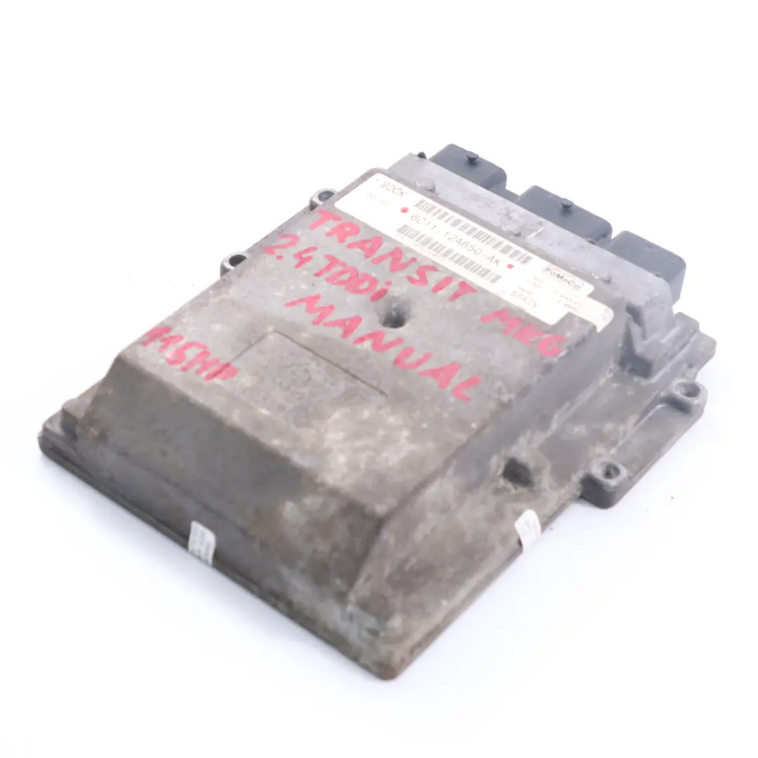 MK6 2.4 TDDi Diesel Engine Control Unit ECU Manual Ford Transit - SKU 6C11-12A650-AK - Part number 6C11-12A650-AK