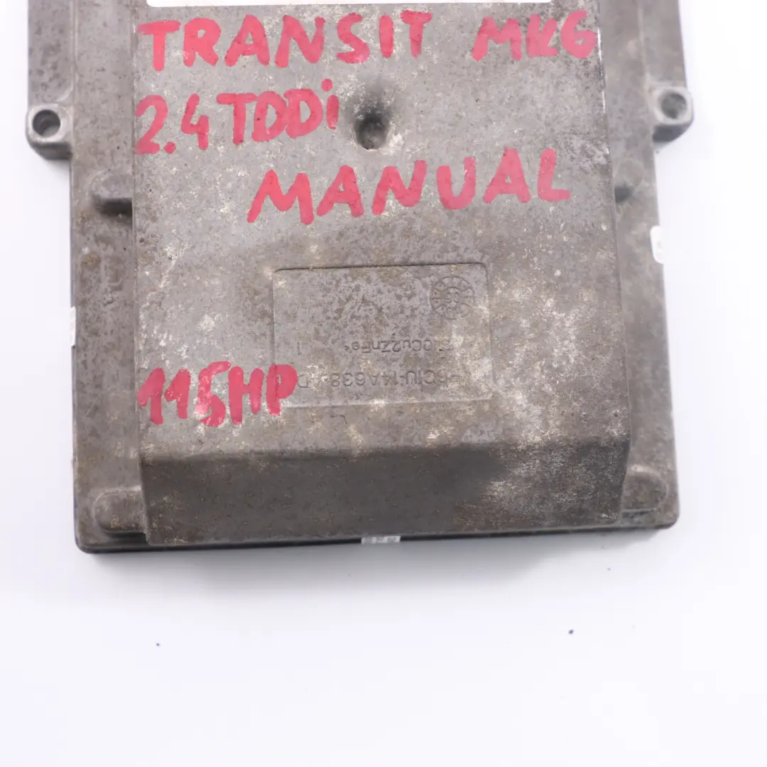 MK6 2.4 TDDi Diesel Engine Control Unit ECU Manual to Ford Transit with Part number 6C11-12A650-AK Ford Transit MK6 2.4 TDDi Diesel Engine Control Unit ECU Manual - SKU 6C11-12A650-AK - Part number 6C11-12A650-AK