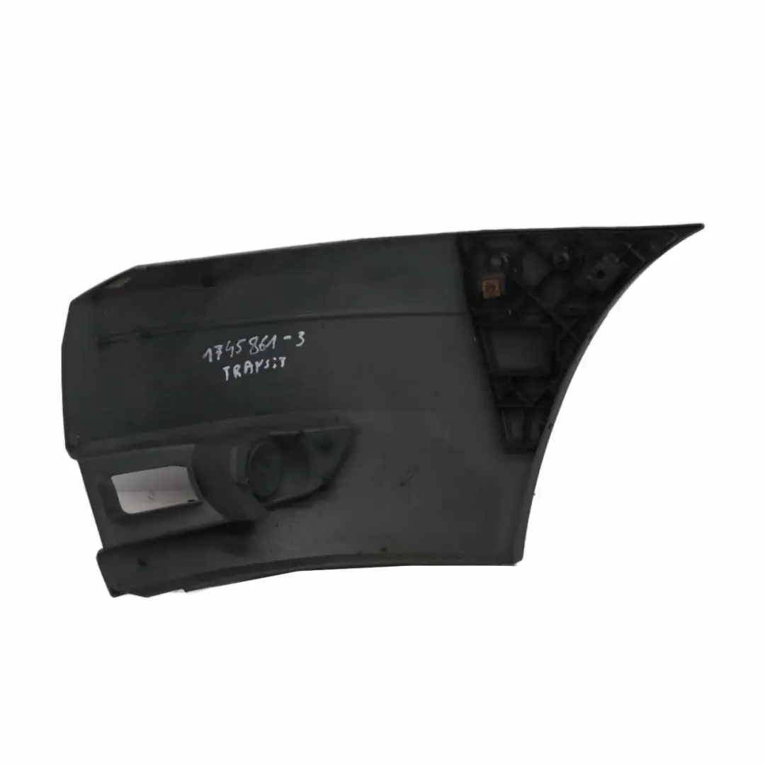 Ford Transit Bordure d'angle droite du pare-chocs avant apprêtée - SKU 6C11-17E888-A-2 - Numéro de pièce 6C11-17E888-A