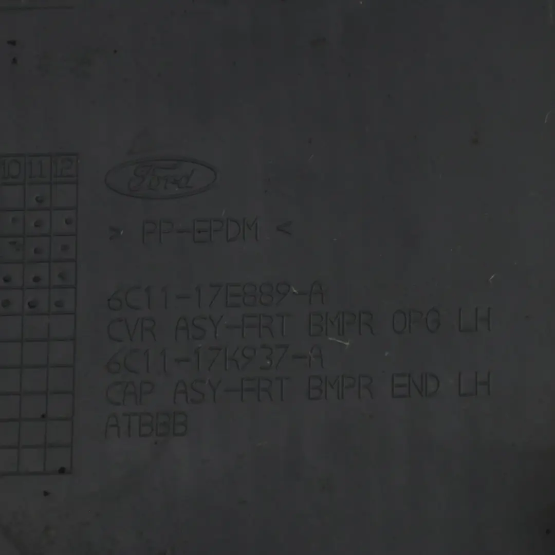 Ford Transit Paraurti anteriore Bordo Angolare Sinistro - SKU 6C11-17E889-A - Numero di parte 6C11-17E889-A