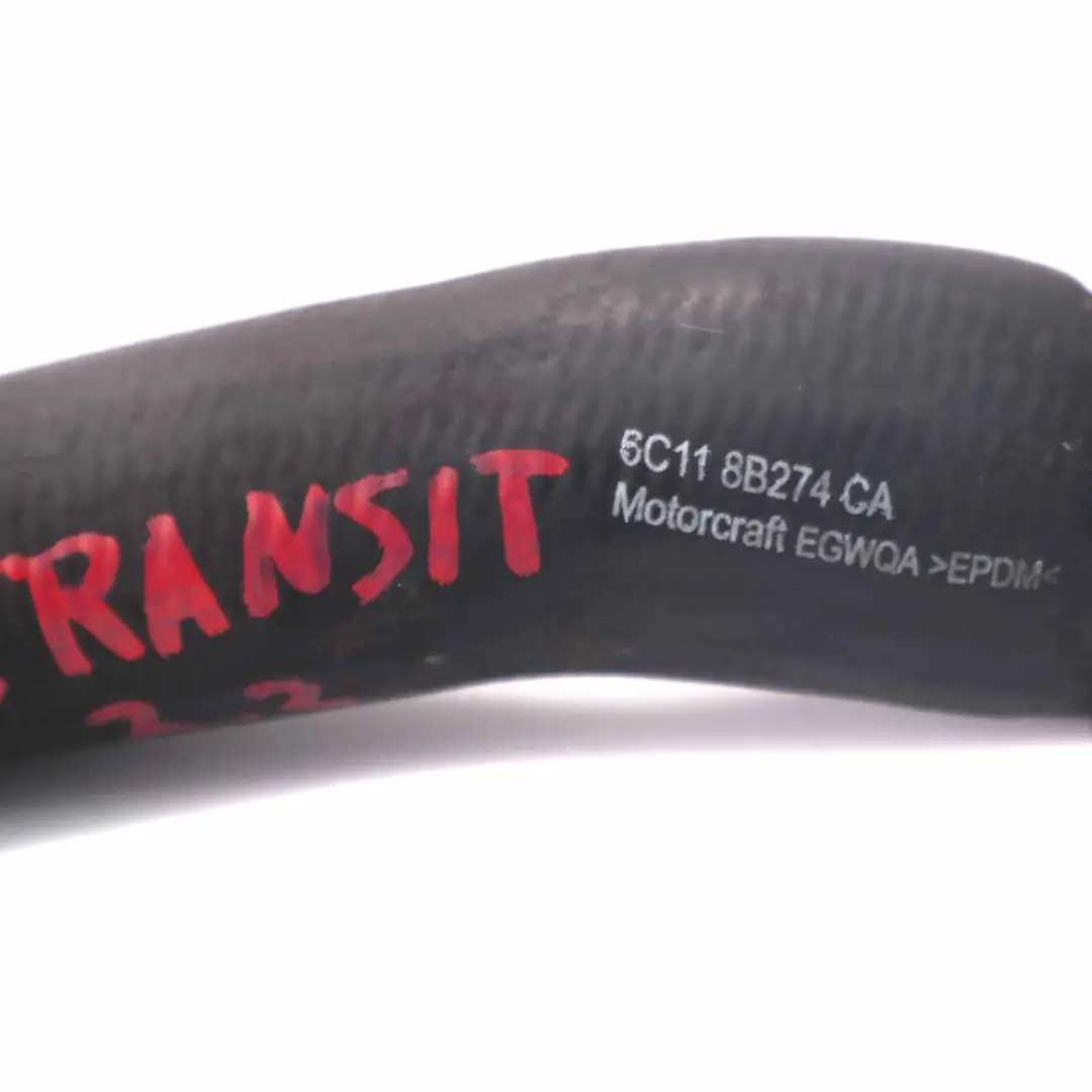 Ford Transit Mk7 Water Hose Engine Cooling Radiator Coolant Pipe - SKU 6C11-8B274-CA - Part number 6C11-8B274-CA