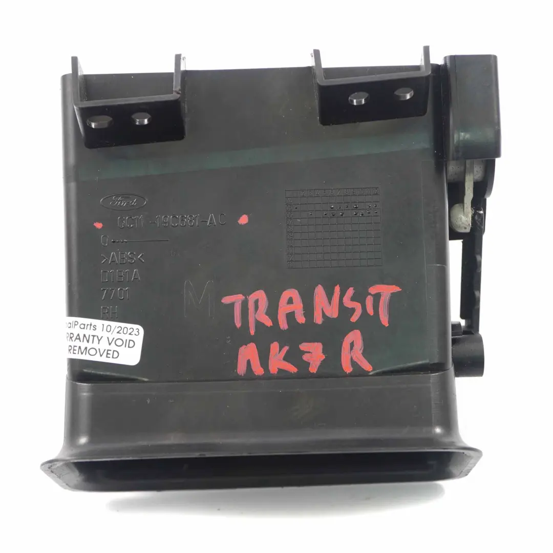 Luftauslass Armaturenbrett Frischluftgitter Rechts für Ford Transit MK7 mit Teilenummer 6C1119C681AC Ford Transit MK7 Luftauslass Armaturenbrett Frischluftgitter Rechts - SKU 6C1119C681AC - Teilenummer 6C1119C681AC