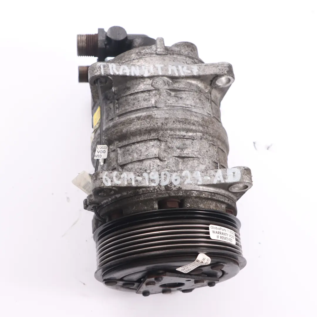 Klimakompressor A/C Pumpe für Ford Transit MK7 Fiat Ducato mit Teilenummer 6C1119D629AD Ford Transit MK7 Fiat Ducato Klimakompressor A/C Pumpe - SKU 6C1119D629AD - Teilenummer 6C1119D629AD