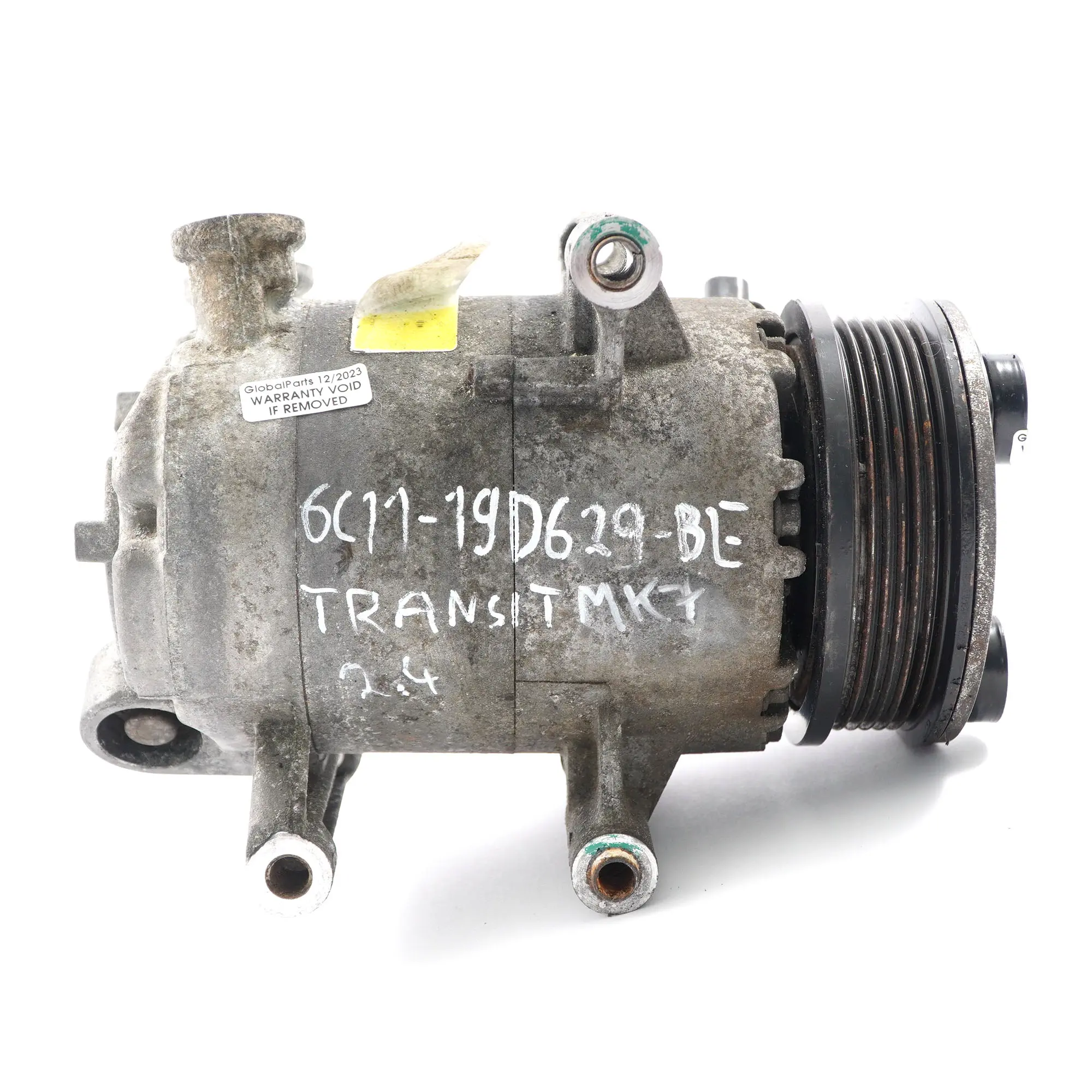  Ford Transit MK7 2.4 TDCI Compresseur de climatisation Pompe A/C 6C1119D629BE