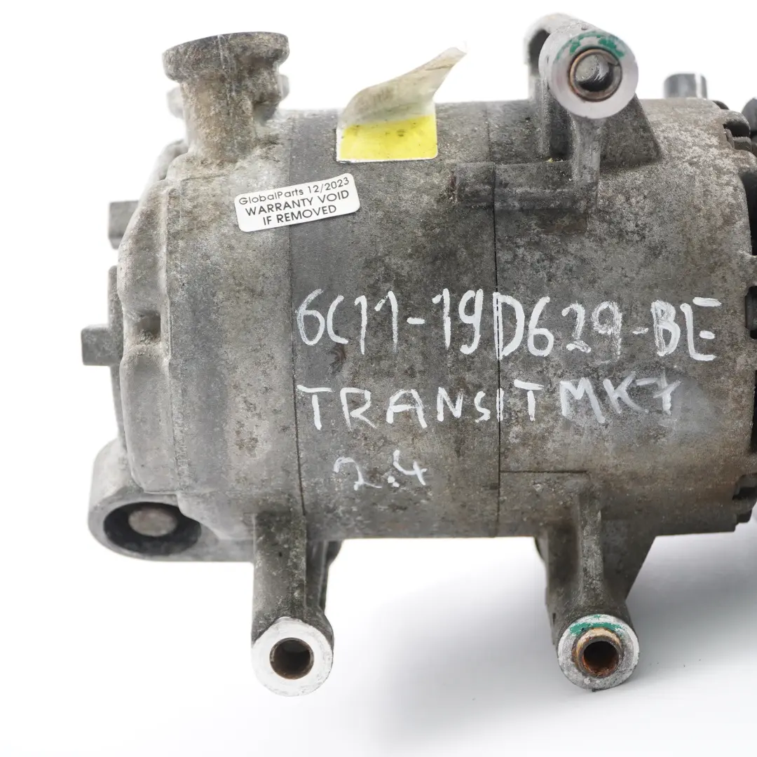 Ford Transit MK7 2.4 TDCI Compressore Aria Condizionata Pompa A/C - SKU 6C1119D629BE - Numero di parte 6C1119D629BE
