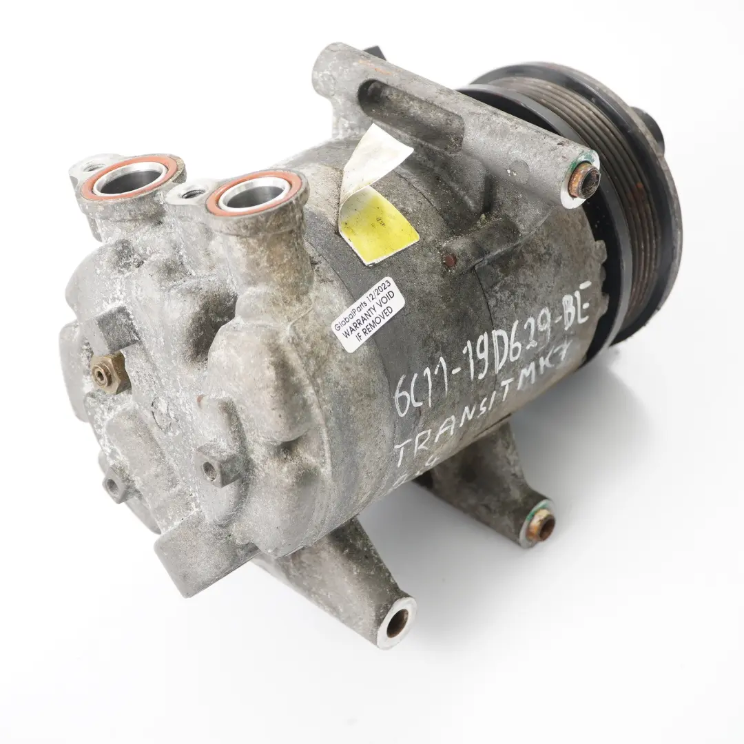 Klima kompressor A/C Pumpe für Ford Transit MK7 2.4 TDCI mit Teilenummer 6C1119D629BE Ford Transit MK7 2.4 TDCI Klima kompressor A/C Pumpe - SKU 6C1119D629BE - Teilenummer 6C1119D629BE