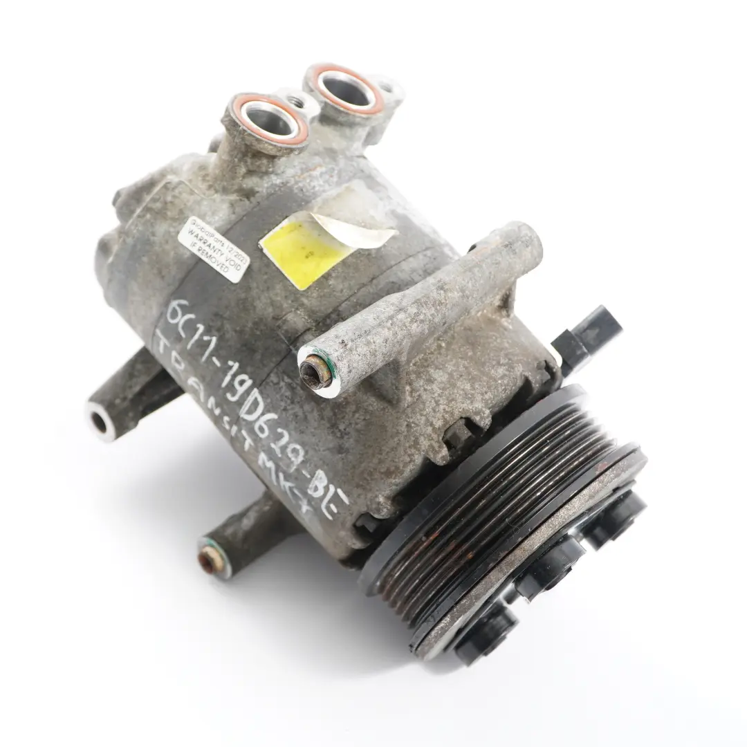 Ford Transit MK7 2.4 TDCI Compressore Aria Condizionata Pompa A/C - SKU 6C1119D629BE - Numero di parte 6C1119D629BE