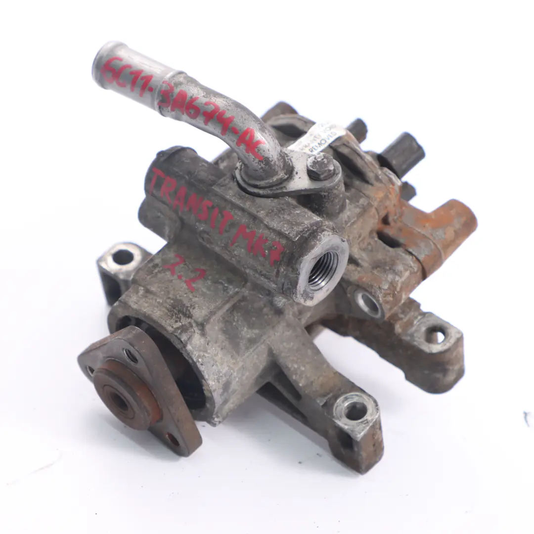 Ford Transit MK7 Diesel Pompe Direction Assistée Unité Hydraulique 6C11-3A674-AC - SKU 6C113A674AC - Numéro de pièce 6C113A674AC