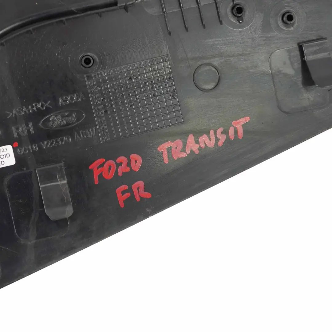 Ford Transit Baguette d'habillage de porte avant droite - SKU 6C16-V22370-ACW - Numéro de pièce 6C16-V22370-ACW