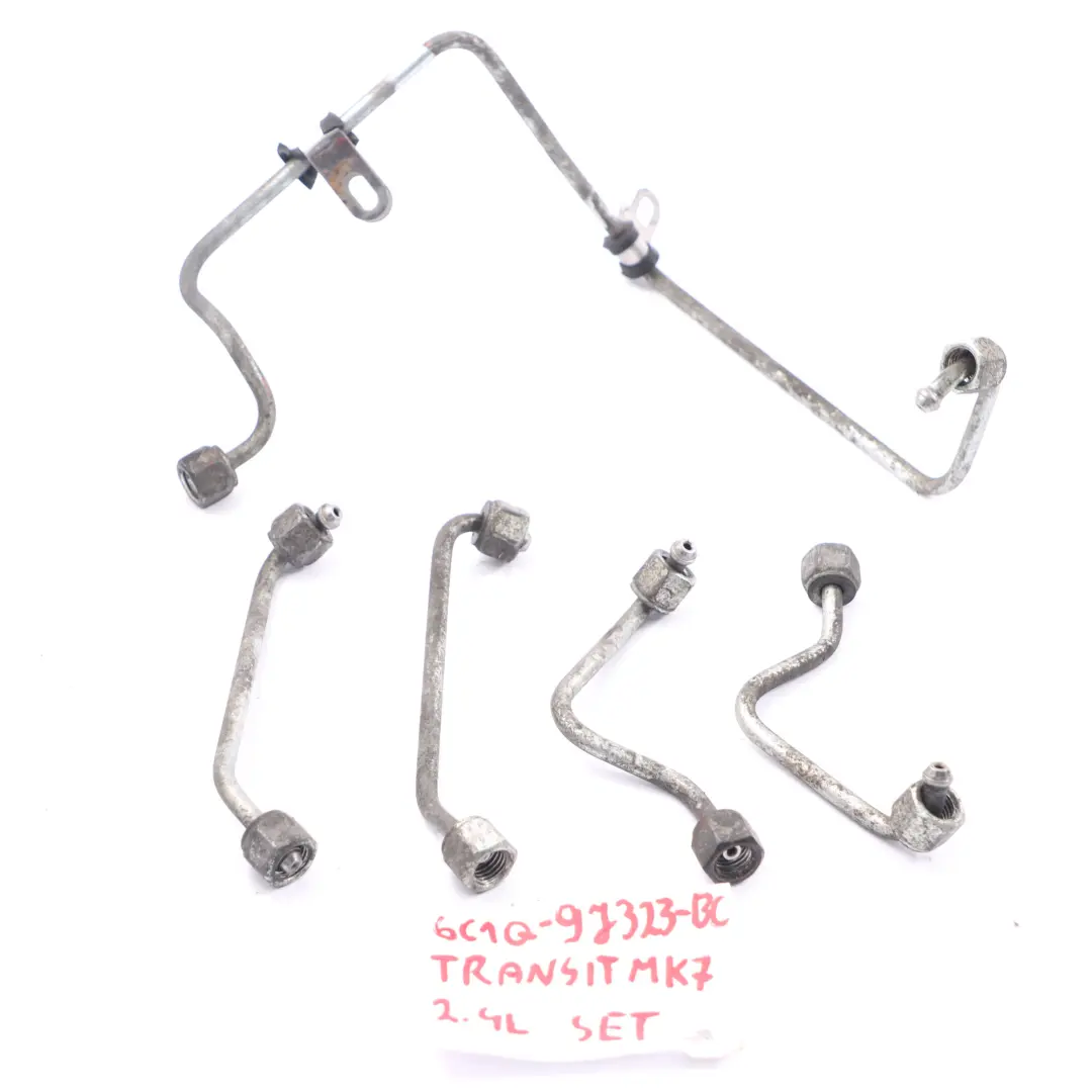 Kit tuyaux rail pression pour l'injection carburant pour Ford Transit MK7 2.4 TDCi à propos du numéro de pièce 6C1Q-9J323-BC Ford Transit MK7 2.4 TDCi Kit tuyaux rail pression pour l'injection carburant - SKU 6C1Q-9J323-BC - Numéro de pièce 6C1Q-9J323-BC