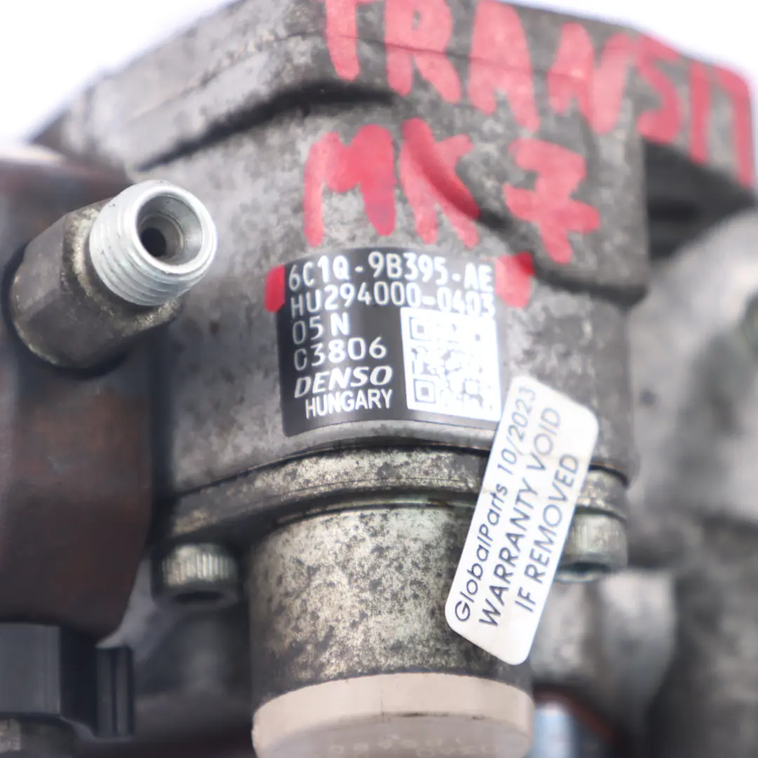Ford Transit MK7 2.2 TDCi Pompe Essence Injection Haute Pression - SKU 6C1Q9B395AE - Numéro de pièce 6C1Q9B395AE
