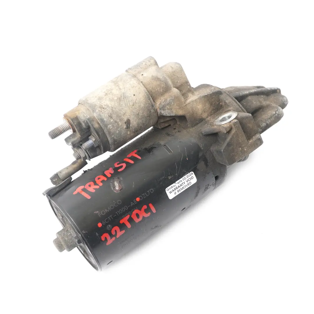 Ford Transit MK6 2.2 TDCi Diesel Engine Starter Motor - SKU 6C1T-11000-AE - Part number 6C1T-11000-AE