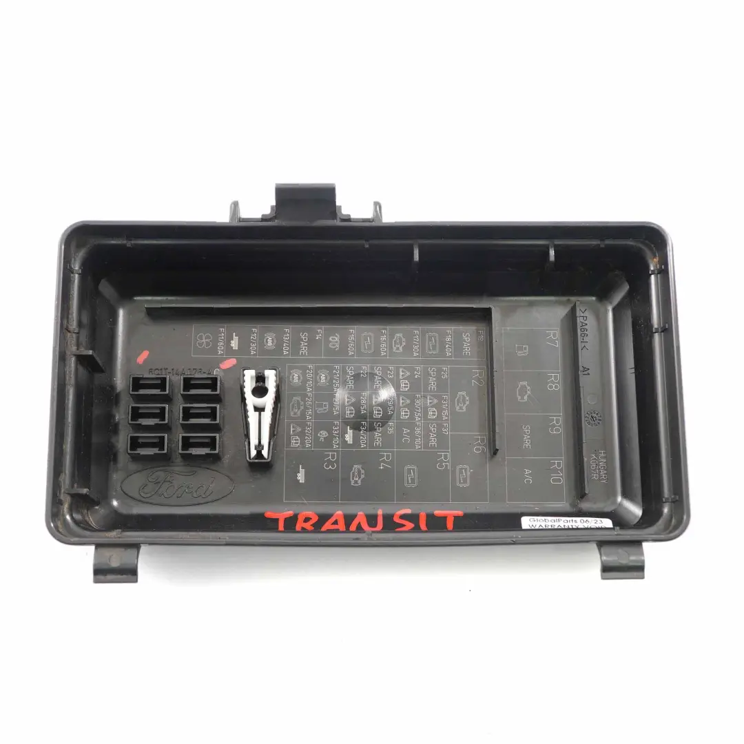 Ford Transit Tapa de la caja de fusibles Tapa embellecedora 6C1T14A076C - SKU 6C1T-14A076-A - Número de pieza 6C1T-14A076-A
