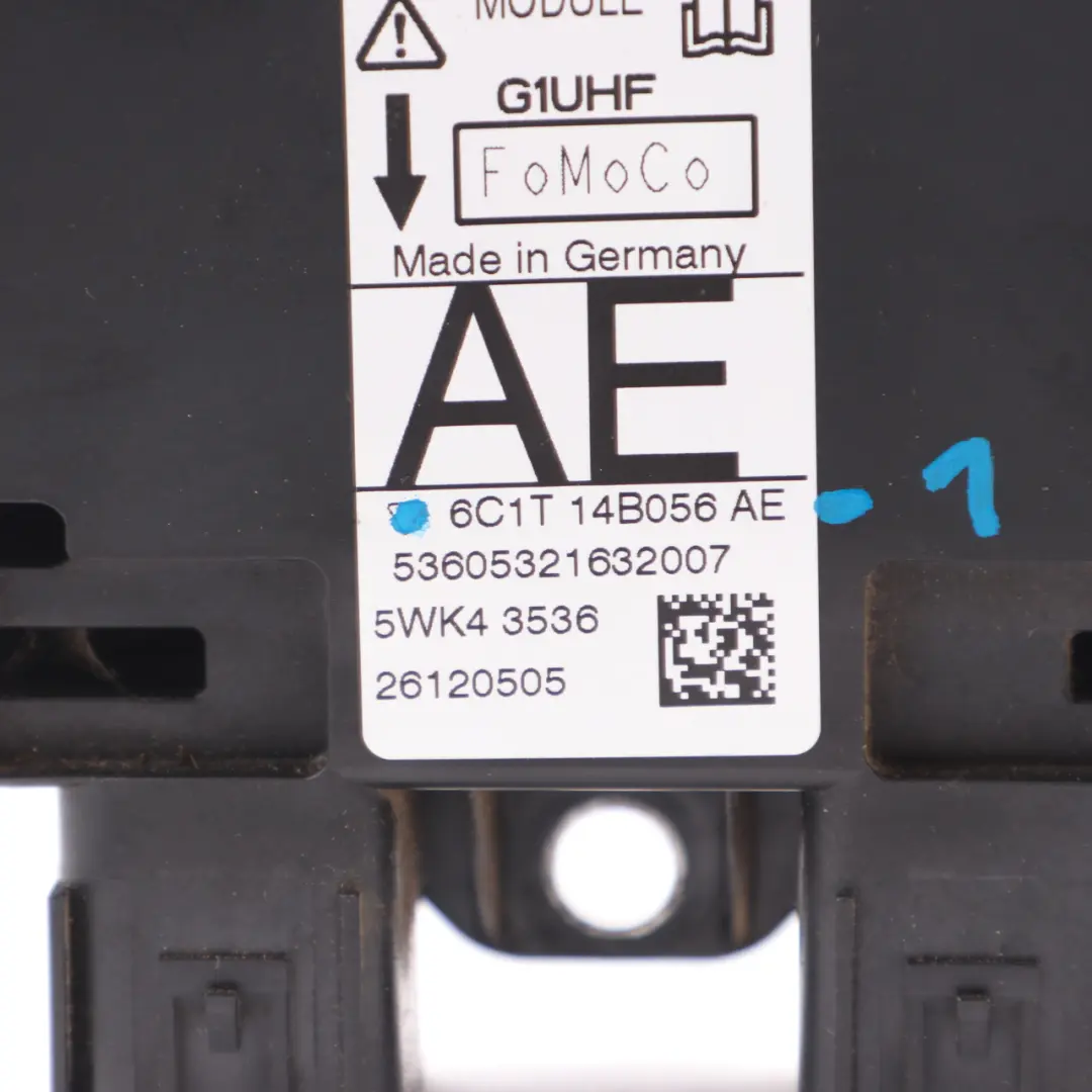 Moduł Sterownik Airbag Poduszek Powietrznych do Ford Transit MK7 o numerze 6C1T14B056AE Ford Transit MK7 Moduł Sterownik Airbag Poduszek Powietrznych - SKU 6C1T14B056AE-1 - Numer Części 6C1T14B056AE
