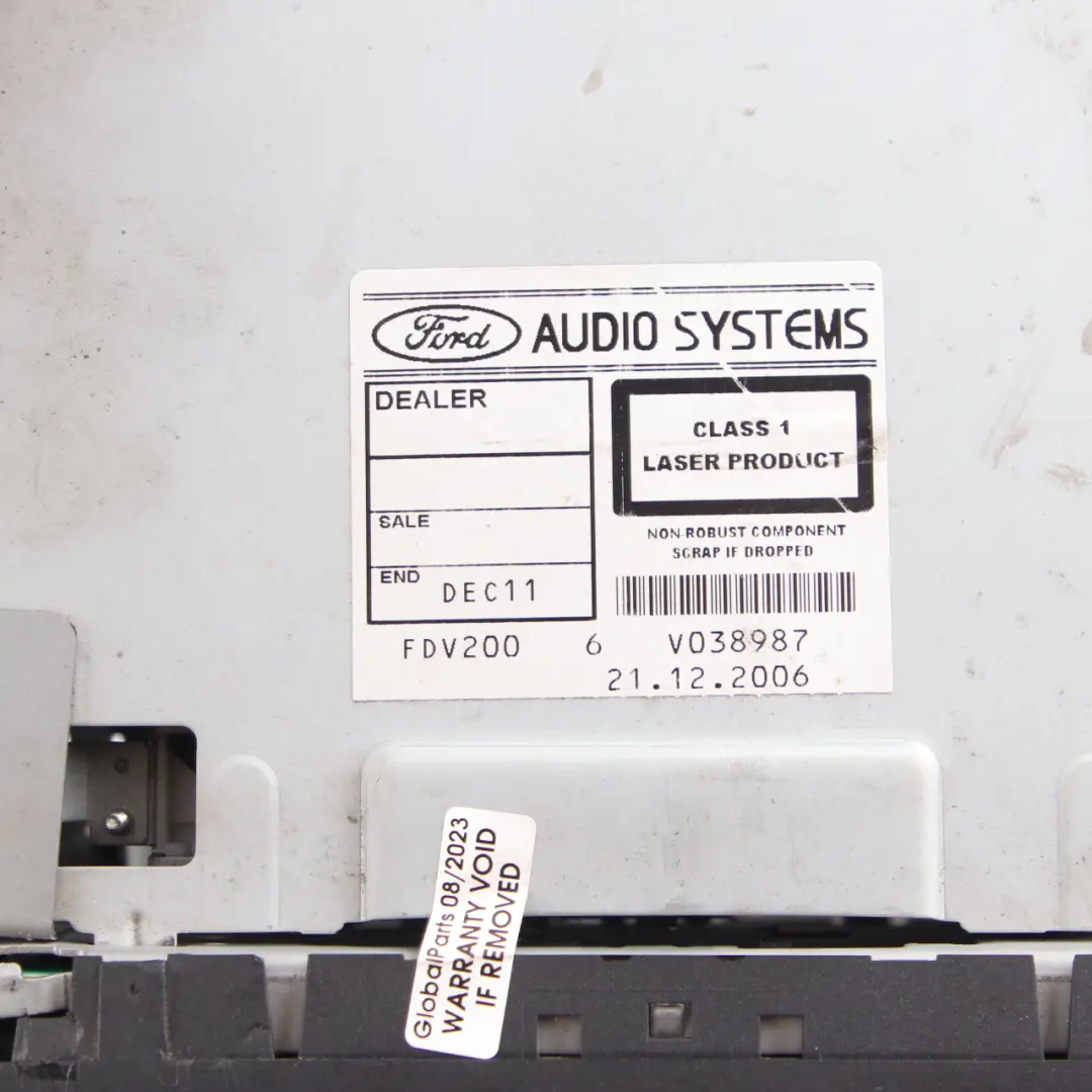 Unità radio 6000 CD Lettore multimediale per Ford Transit Connect con numero di parte 6C1T18C815AH Ford Transit Connect Unità radio 6000 CD Lettore multimediale - SKU 6C1T18C815AH - Numero di parte 6C1T18C815AH