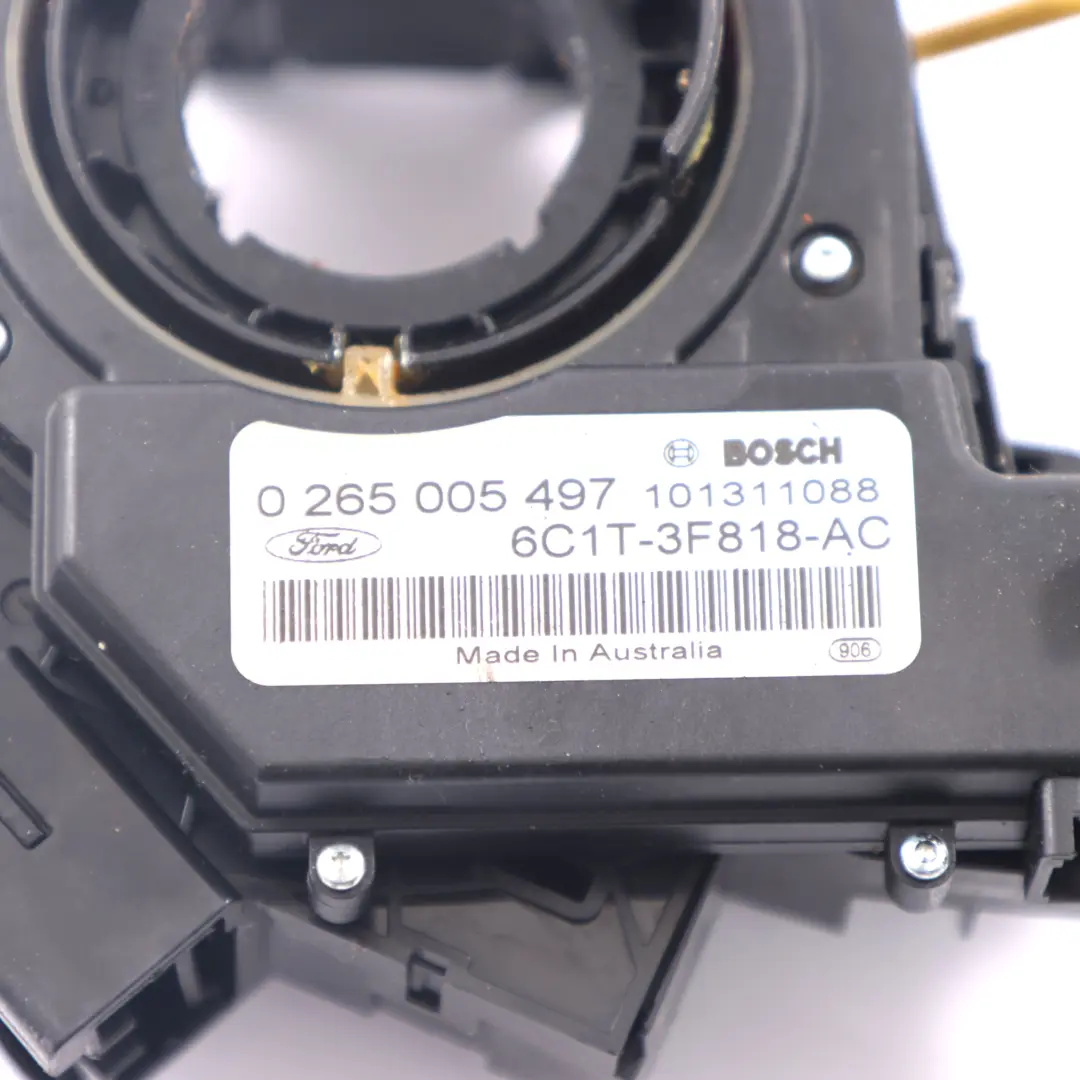 Steering Wheel Airbag Slip Ring Squib Sensor to Ford Focus Transit with Part number 6C1T3F818AC Ford Focus Transit Steering Wheel Airbag Slip Ring Squib Sensor - SKU 6C1T3F818AC - Part number 6C1T3F818AC
