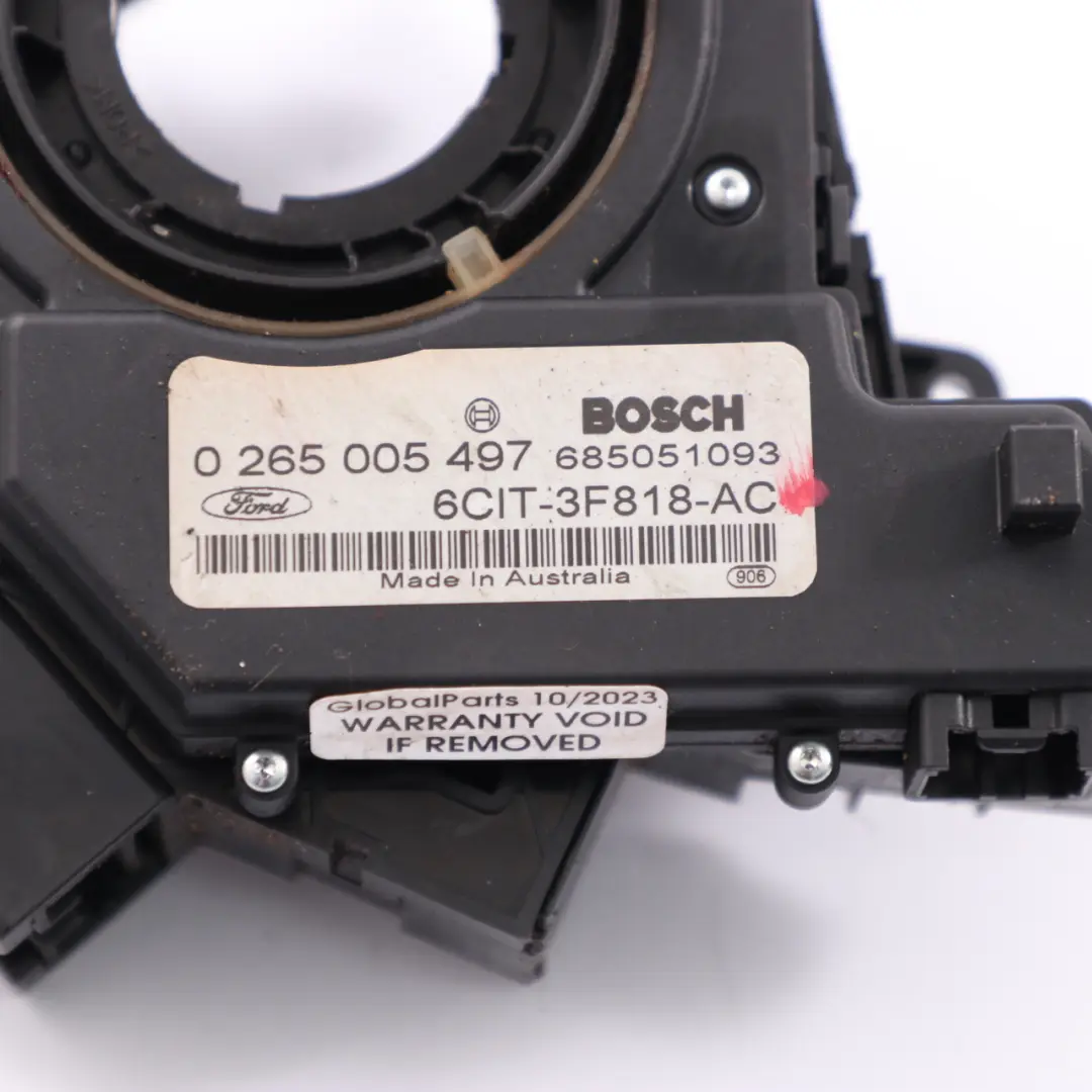 Ford Transit MK7 Taśma Zwijka Poduszki - SKU 6CIT3F818AC - Numer Części 6CIT3F818AC
