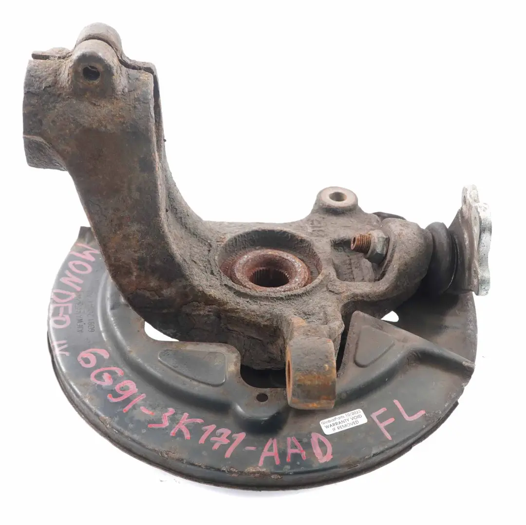 MK4 Portaruota Assale anteriore sinistro Mozzo snodo per Ford Mondeo con numero di parte 6G91-3K171-AAD Ford Mondeo MK4 Portaruota Assale anteriore sinistro Mozzo snodo - SKU 6G91-3K171-AAD - Numero di parte 6G91-3K171-AAD