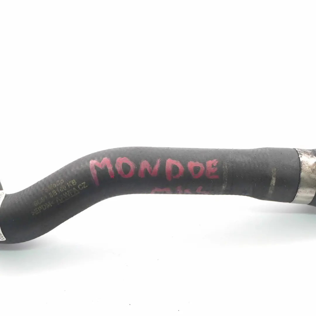 Mk4 Water Hose Cooling Coolant Pipe Outlet Line to Ford Mondeo with Part number 6G91-8B160-KB Ford Mondeo Mk4 Water Hose Cooling Coolant Pipe Outlet Line - SKU 6G91-8B160-KB - Part number 6G91-8B160-KB
