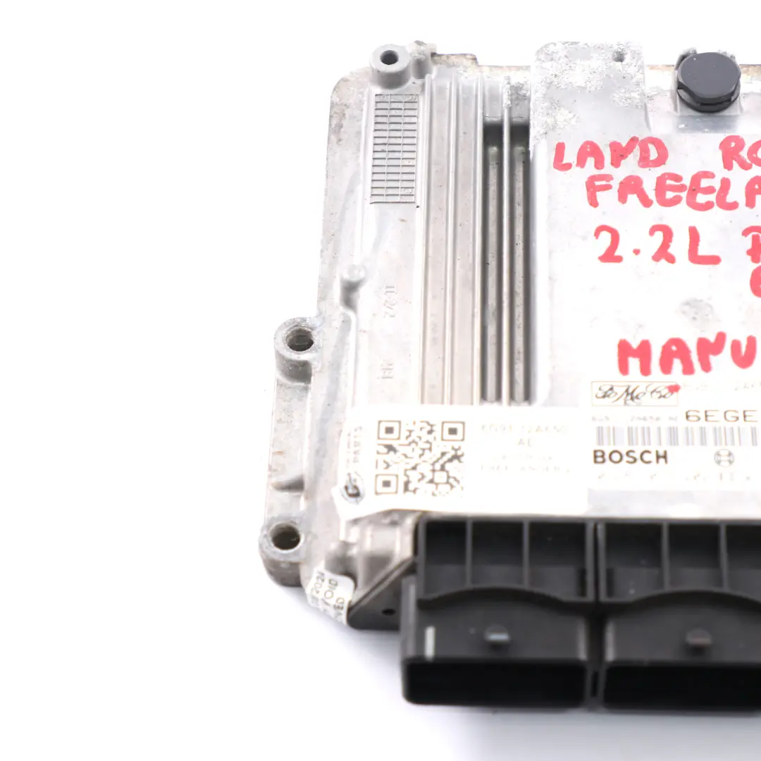 Land Rover Freelander 2 2.2 Diesel DOHC Motor Módulo ECU Manual - SKU 6G9112A650AE - Número de pieza 6G9112A650AE