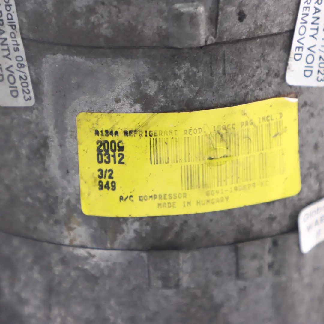 MK4 Kompresor Sprężarka Klimatyzacji do Ford Mondeo o numerze 6G9119D629KC Ford Mondeo MK4 Kompresor Sprężarka Klimatyzacji - SKU 6G9119D629KC - Numer Części 6G9119D629KC