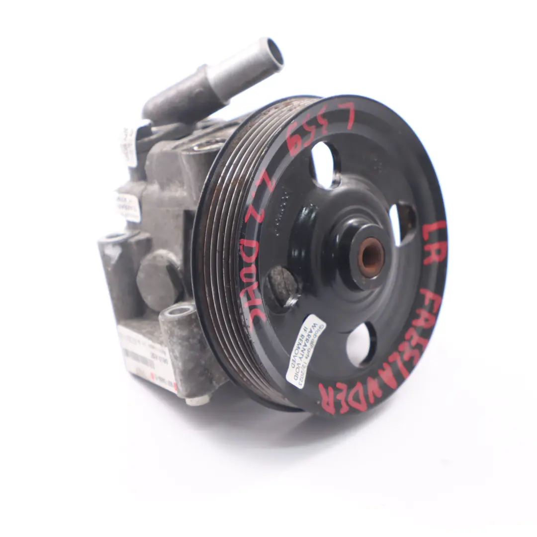 Bomba dirección asistida hidráulica para Land Rover Freelander 2 L359 2.2 con número de pieza 6G913A696EE Land Rover Freelander 2 L359 2.2 Bomba dirección asistida hidráulica - SKU 6G913A696EE - Número de pieza 6G913A696EE