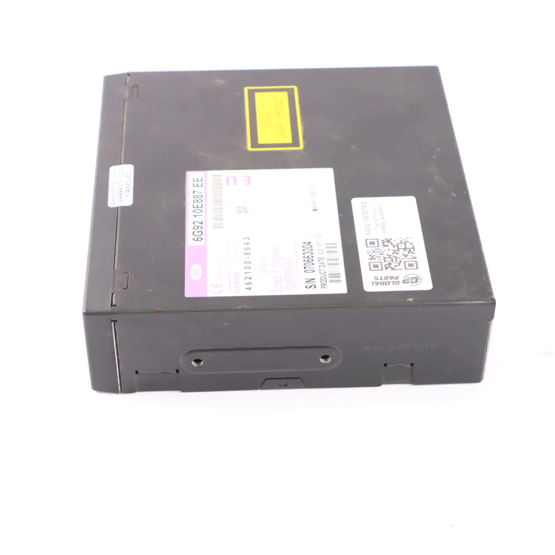 Navigation Nav Reader DVD CD Control Unit to Land Rover Freelander 2 with Part number 6G9210E887EE Land Rover Freelander 2 Navigation Nav Reader DVD CD Control Unit - SKU 6G9210E887EE - Part number 6G9210E887EE