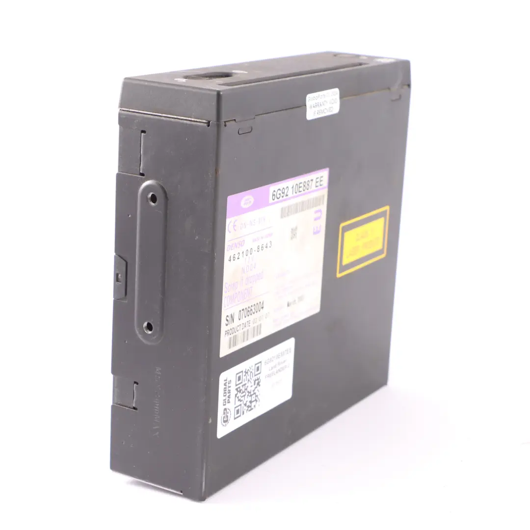 Navigation Nav Reader DVD CD Control Unit to Land Rover Freelander 2 with Part number 6G9210E887EE Land Rover Freelander 2 Navigation Nav Reader DVD CD Control Unit - SKU 6G9210E887EE - Part number 6G9210E887EE