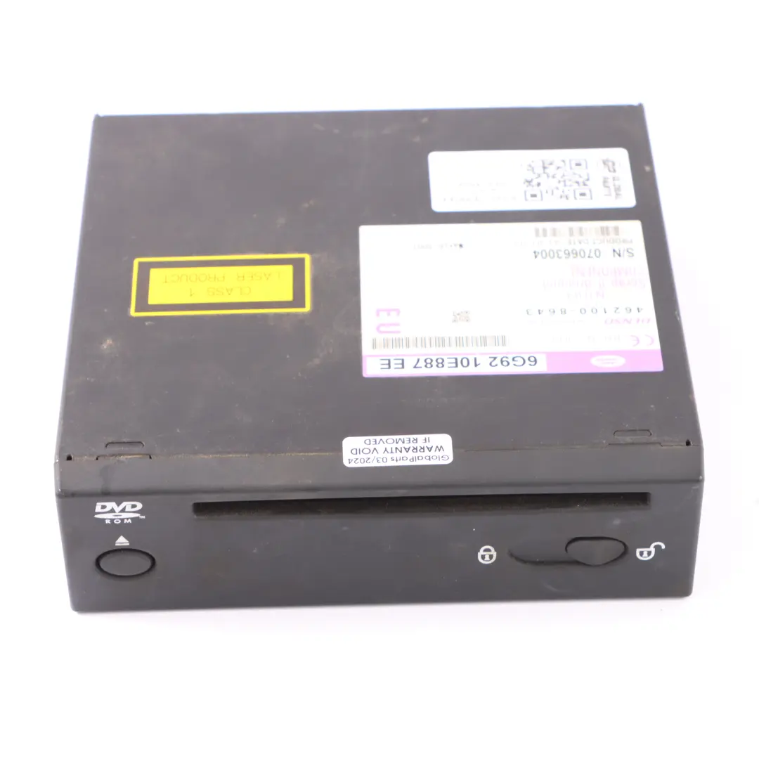 Land Rover Freelander 2 Navigation Lecteur DVD CD Unité contrôle - SKU 6G9210E887EE - Numéro de pièce 6G9210E887EE