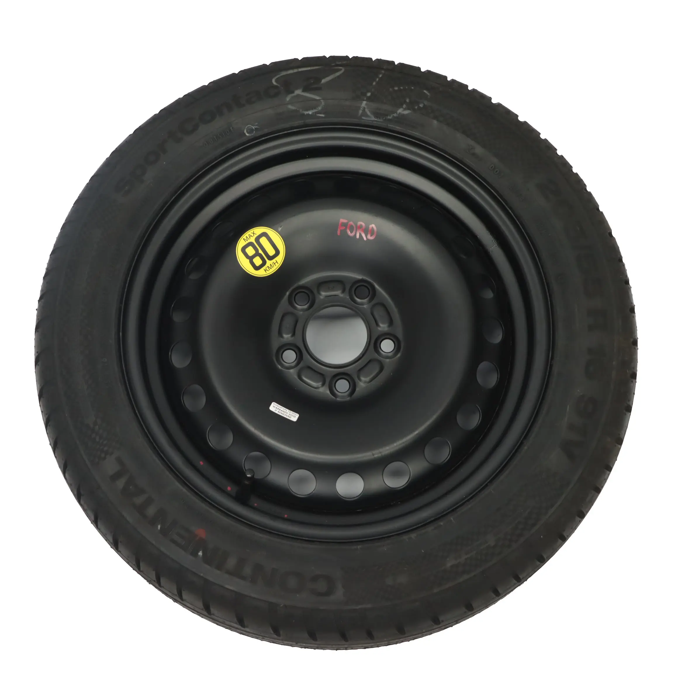 Ersatzrad Ford Transit Compact Stahl R16 6,5J Continental 205/55 6G92DA-09132