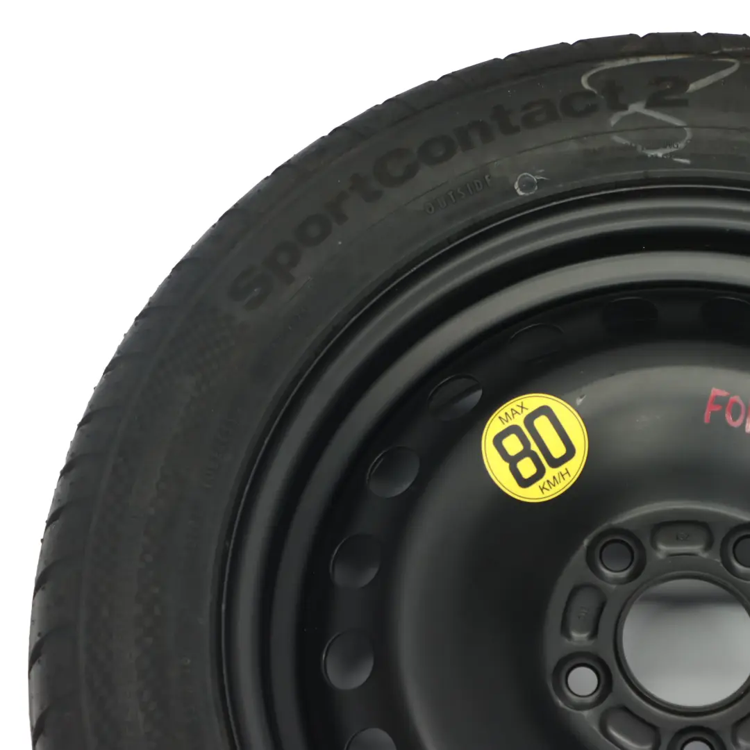  Spare Wheel Ford Transit Compact Steel R16 6,5J Continental 205/55 6G92DA-09132 - SKU 6G92DA09132 - Part number 6G92DA09132