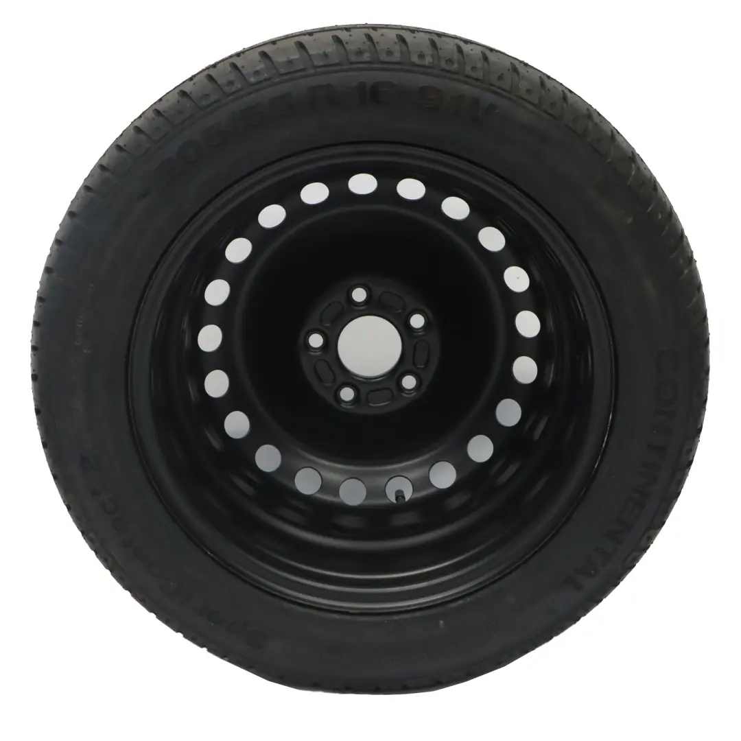  Roue secours Ford Transit Compact Steel R16 6,5J Continental 205/55 6G92DA-09132 - SKU 6G92DA09132 - Numéro de pièce 6G92DA09132