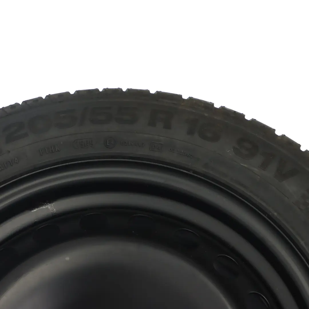  Spare Wheel Ford Transit Compact Steel R16 6,5J Continental 205/55 6G92DA-09132 - SKU 6G92DA09132 - Part number 6G92DA09132