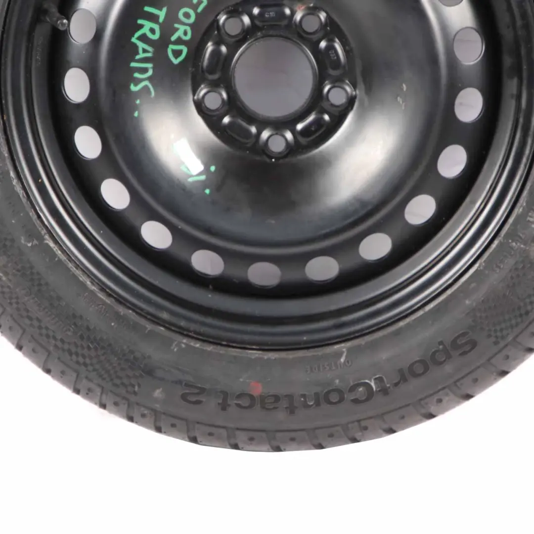  Spare Wheel Ford Transit Compact Steel R16 6,5J Continental 205/55 - SKU 6G92DAE08073 - Part number 6G92DAE08073