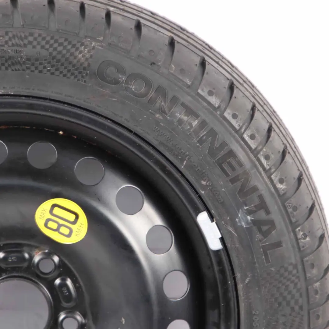  Spare Wheel Ford Transit Compact Steel R16 6,5J Continental 205/55 - SKU 6G92DAE08073 - Part number 6G92DAE08073