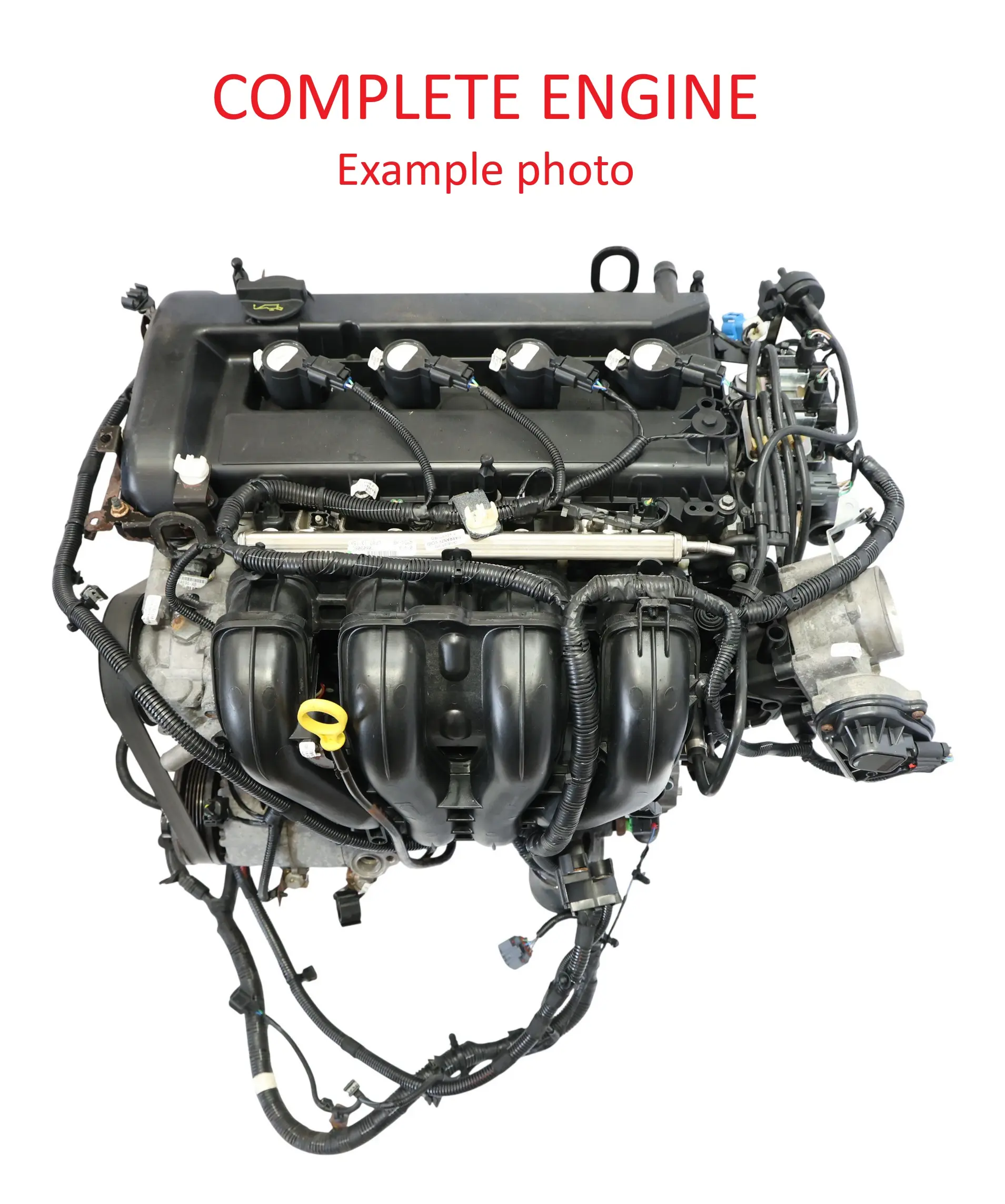 Ford Mondeo MK4 Unkomplett Motor AOBA AOBC 2.0 Benziner 145PS 159TKM, GARANTIE
