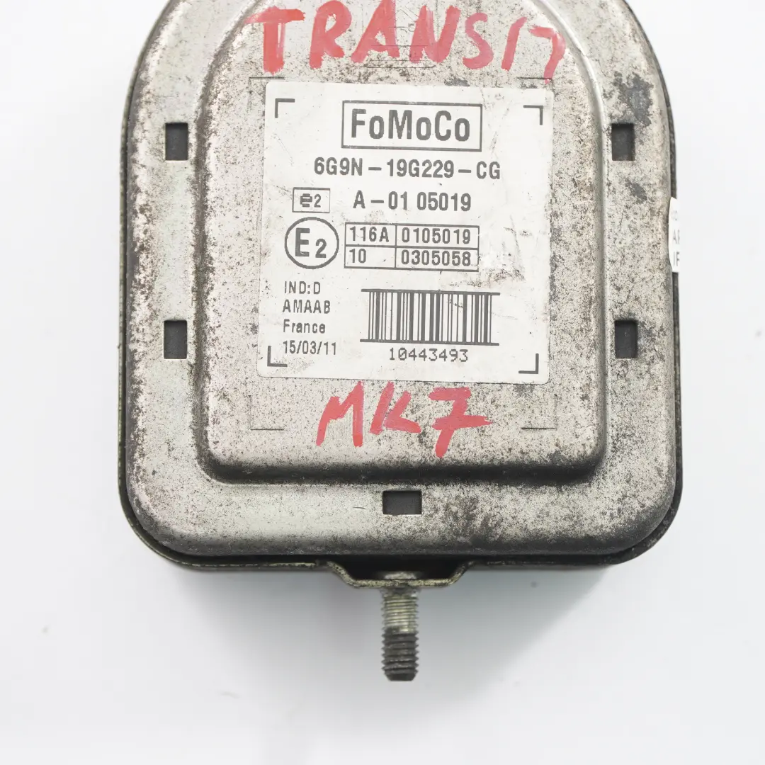 Ford Transit Mk7 Klaxon Et Sirène - SKU 6G9N-19G229-CG - Numéro de pièce 6G9N-19G229-CG
