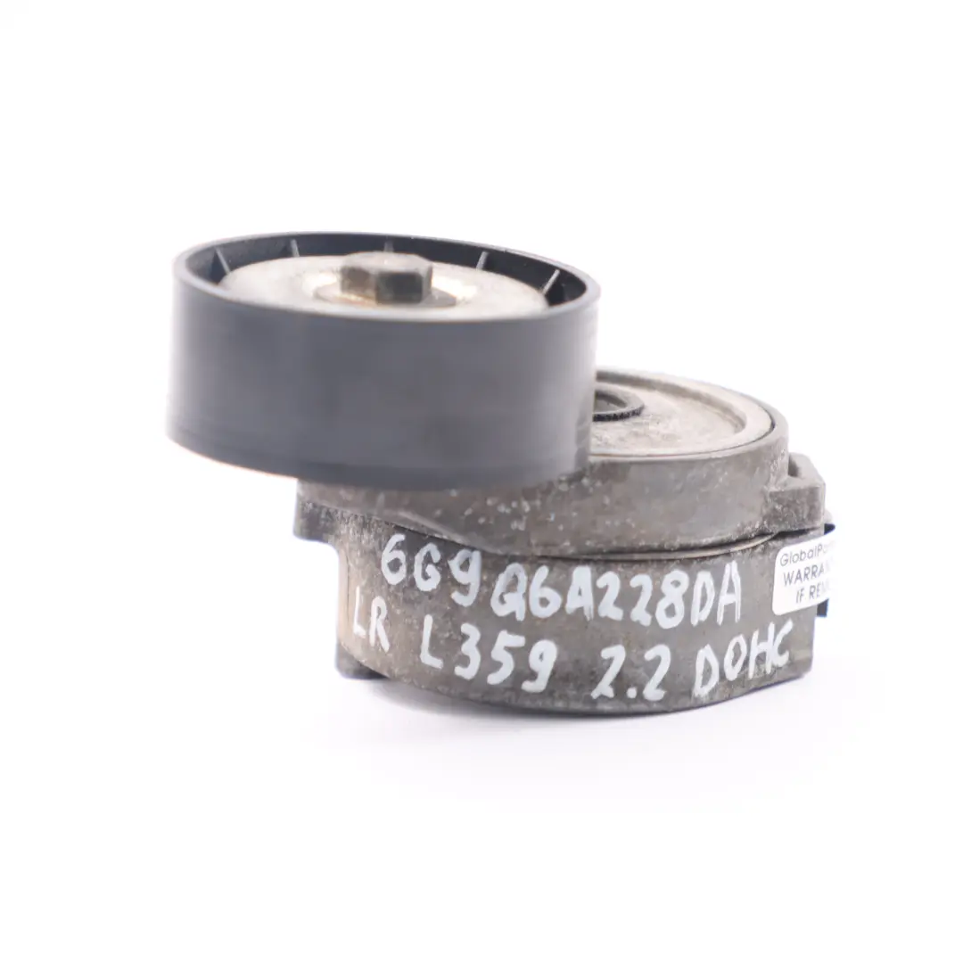 Polea tensora de la correa para Land Rover Freelander 2 L359 2.2 con número de pieza 6G9Q6A228DA Land Rover Freelander 2 L359 2.2 Polea tensora de la correa - SKU 6G9Q6A228DA - Número de pieza 6G9Q6A228DA